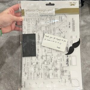 Interior Design and Furniture Templates - Clear